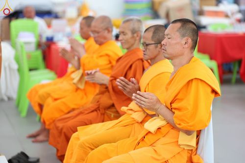 ภาพ No.84842:พิธีทอดผ้าป่าสามัคคีกันสาดคุ้มภัย และกำแพงแก้วเพื่อปกป้องภัยอันตราย จากความไม่สงบในพื้นที่ ณ ศูนย์ปฏิบัติธรรมและอบรมเยาวชนเมืองยะลา  ถนนเวฬุวัน ซอยเศรษฐี วันเสาร์ ที่ ๒๙ กรกฎาคม พ.ศ. ๒๕๖๖