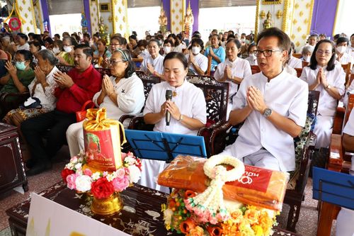 ภาพ No.179031:พิธีทอดกฐิน ณ วัดชังเรือง อ.พระประแดง จ.สมุทรปราการ ในโครงการกฐินสามัคคีทั่วไทย 30,000 วัด บูชาธรรม 80 ปี หลวงพ่อธัมมชโย โดยคณะศิษยานุศิษย์วัดพระธรรมกาย วันที่ 23 ตุลาคม พ.ศ. 2567