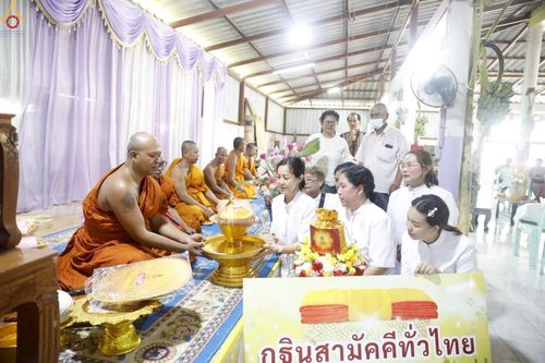 ภาพ No.252054:วันที่ 11 ตุลาคม พ.ศ. 2568 พิธีทอดกฐินสามัคคีทั่วไทย 30,000 วัด โดยคณะศิษยานุศิษย์ บูชาธรรม 81 ปี หลวงพ่อธัมมชโย ณ วัดใหม่เจริญสุข อ.เลาขวัญ จ.กาญจนบุรี