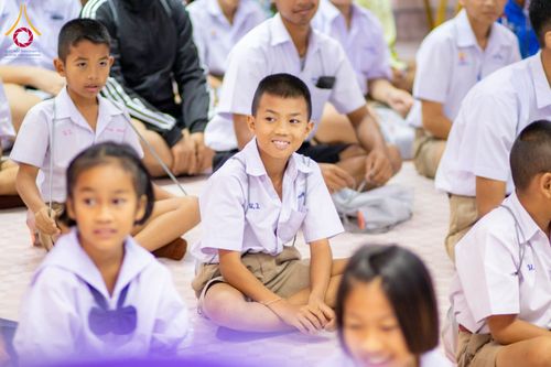 ภาพ No.184323:กิจกรรมวันรวมพลังเด็กดี V-Star ผู้นำฟื้นฟูศีลธรรมโลก ในวันที่ 11 ธันวาคม พ.ศ. 2567 ณ วิทยาลัยเทคโนโลยีบริหารธุรกิจ จังหวัดชัยภูมิ