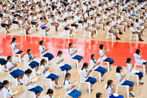 ภาพ No.152796:อบรมเชิงปฎิบัติการจัดกิจกรรมทอดกฐินสัมฤทธิ์ และพิธีมอบผ้าไตรประธานกฐินสัมฤทธิ์เด็กดี V-Star ประจำปีพุทธศักราช 2567  วันเสาร์ที่ 7 กันยายน พ.ศ.2567 ณ สภาธรรมกายสากล วัดพระธรรมกาย