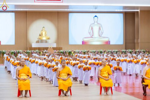 ภาพ No.215733:วันเสาร์ที่ 5 เมษายน พ.ศ. 2568 พิธีขอบรรพชา พิธีขอสรณคมน์และศีล  พิธีขอนิสสัย พิธีถวายบาตร ในโครงการบรรพชาสามเณรฟื้นฟูพระพุทธศาสนาทั่วไทย , โครงการหน่อแก้วเปรียญธรรม รุ่นที่ 13 ,  โครงการสามเณรยุวธรรมทายาท รุ่นที่ 33 , โครงการสามเณรมัชฌิมธรรมทายาท รุ่นที