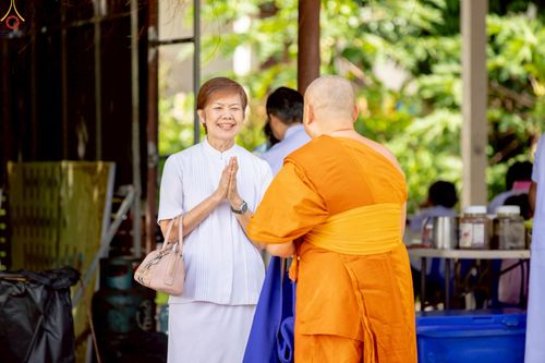 ภาพ No.241650:วันอาทิตย์ที่ 24 สิงหาคม พ.ศ. 2568 พิธีทอดผ้าป่า ฉลองครบรอบ 10 ปี ศูนย์ปฏิบัติธรรมพัทลุง