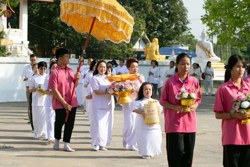 ภาพ No.113880:พิธีทอดผ้าป่าทำนุบำรุงศาสนสถาน ณ วัดอัมพวัน ต.บางม่วง อ.บางใหญ่ จ.นนทบุรี วันที่ 17 มกราคม พ.ศ. 2567