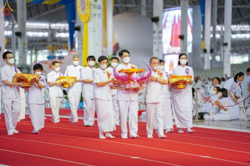 ภาพ No.89010:พิธีทอดผ้าป่าสมทบกฐินครั้งที่ 2 วันศุกร์ที่ 29 กันยายน พ.ศ. 2566 วันเพ็ญขึ้น 15 ค่ำ เดือน 10 ณ ห้องแก้วสารพัดนึก 1 วัดพระธรรมกาย