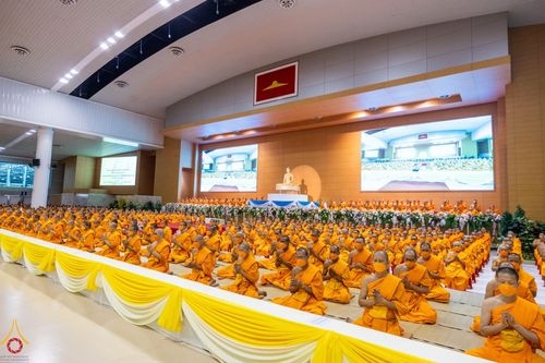 ภาพ No.84288:พิธีเจริญพระพุทธมนต์ ปฏิบัติธรรม เจริญสมาธิภาวนา เพื่อถวายพระพรชัยมงคล และถวายพระราชกุศลแด่พระบาทสมเด็จพระปรเมนทรรามาธิบดีศรีสินทรมหาวชิราลงกรณ พระวชิรเกล้าเจ้าอยู่หัว เนื่องในวันเฉลิมพระชนมพรรษา วันที่ 28 กรกฎาคม พ.ศ. 2566