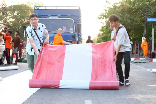 ภาพ No.236766:วันที่ 26-27 กรกฎาคม พ.ศ. 2568 ภาพการเตรียมงาน - เก็บงาน มหาสังฆทานครั้งยิ่งใหญ่ ตักบาตรพระ 1,000 รูป ทำบุญเมืองพัทลุง