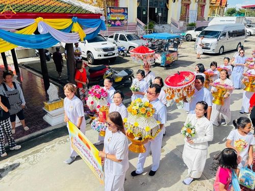 ภาพ No.165139:พิธีทอดกฐิน ณ วัดเสาธง จ.สมุทรปราการ ในโครงการกฐินสามัคคีทั่วไทย 30,000 วัด บูชาธรรม 80 ปี หลวงพ่อธัมมชโย โดยคณะศิษยานุศิษย์วัดพระธรรมกาย วันที่ 20 ตุลาคม พ.ศ. 2567