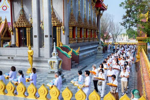 ภาพ No.111436:พิธีทอดผ้าป่าทำนุบำรุงศาสนสถาน ณ วัดตรีพาราสีมาเขต ต.สามเมือง อ.ลาดบัวหลวง จ.พระนครศรีอยุธยา วันที่ 13 มกราคม พ.ศ. 2567