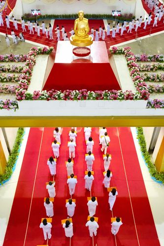 ภาพ No.88911:พิธีทอดผ้าป่าสมทบกฐินครั้งที่ 2 วันศุกร์ที่ 29 กันยายน พ.ศ. 2566 วันเพ็ญขึ้น 15 ค่ำ เดือน 10 ณ ห้องแก้วสารพัดนึก 1 วัดพระธรรมกาย