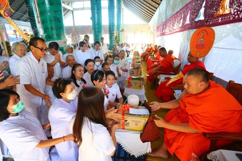 พิธีทอดกฐินสามัคคีทั่วไทย 5,000 วัด ณ วัดสันต้นกอก จ.เชียงราย วันที่ 18 พฤศจิกายน พ.ศ. 2566