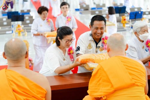 ภาพ No.145755:พิธีทอดผ้าป่าสมทบกฐิน ครั้งที่ 2  และพิธีฉลองอาคารที่พักสงฆ์ ณ ศูนย์ปฏิบัติธรรม ธรรมธารา สายไหม วันเสาร์ที่ 20 กรกฎาคม พ.ศ. 2567