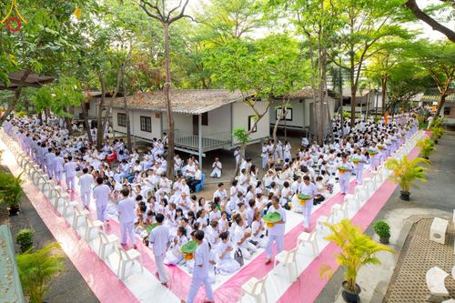 ภาพ No.216649:วันอาทิตย์ที่ 6 เมษายน พ.ศ. 2568 พิธีตัดปอยผม และปลงผมนาคธรรมทายาท โครงการบวชบูชาธรรม81ปี หลวงพ่อธัมมชโย โครงการ 1 และ 2 โครงการนานาชาติ AEC&WAB รุ่น CEO (ผู้บริหาร) รุ่นที่4 ณ หมู่บ้านบรรลุธรรม วัดพระธรรมกาย