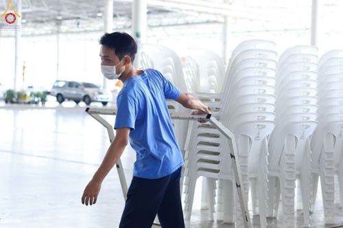 ภาพ No.125325:V.27 มาฆะ สาธุ  การรับบุญเตรียมงาน ปฎิบัติงาน เก็บงาน ของเจ้าหน้าที่หน่วยงานต่างๆ เพื่อวันมาฆบูชา วันเสาร์ที่ 24 กุมภาพันธ์  พ.ศ. 2567 ณ วัดพระธรรมกาย จ.ปทุมธานี