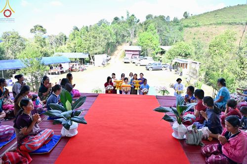 ภาพ No.99289:พิธีทอดกฐินสามัคคีทั่วไทย 5,000 วัด (สร้างที่พักสงฆ์) ณ สำนักสงฆ์บ้านแม่ลิดหลวง อ.แม่สะเรียง จ.แแม่ฮ่องสอน วันที่ 25 พฤศจิกายน พ.ศ.2566