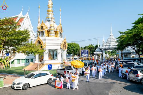 ภาพ No.192236:พิธีทอดผ้าป่าทำนุบำรุงศาสนสถาน ณ วัดเทพพล แขวงบางพรม เขตตลิ่งชัน กรุงเทพมหานคร ในโครงการธรรมยาตรา กตัญญูบูชา มหาปูชนียาจารย์ พระมงคลเทพมุนี(สด จนฺทสโร) พระผู้ปราบมาร อนุสรณ์สถาน 7 แห่ง ปีที่ 13 วันที่ 9 มกราคม พ.ศ. 2568