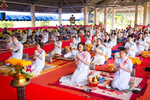 พิธีทอดกฐิน เพื่อสร้างกำแพงแก้วรอบวัด ณ วัดทุ่งเจริญธรรม อ.อมก๋อย จ.เชียงใหม่ วันที่ 10 พฤศจิกายน พ.ศ. 2566