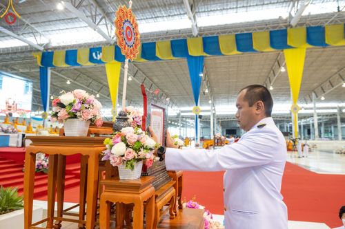 ภาพ No.85465:พิธีมุทิตาสักการะ พระราชาคณะ และพระครูสัญญาบัตร วันอาทิตย์ที่ 30 กรกฎาคม พ.ศ. 2566  ณ สภาธรรมกายสากล วัดพระธรรมกาย