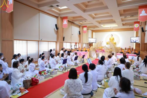 พิธีทอดกฐินสามัคคีบำรุงวัด ณ วัดพระธรรมกายคานากาว่า ประเทศญี่ปุ่น ในวันอาทิตย์ที่ 26 พฤศจิกายน พ.ศ. 2566