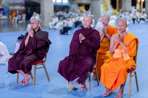 ภาพ No.244367:วันที่ 7 กันยายน พ.ศ. 2568 พิธีฉลองชัยสวดมนต์บทธัมมจักกัปปวัตตนสูตร 7,681,108,108 จบ ณ มหารัตนวิหารคด วัดพระธรรมกาย