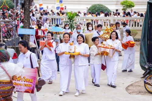 ภาพ No.99968:พิธีทอดกฐินสามัคคีทั่วไทย 5,000 วัด ณ วัดสามชุก จ.สุพรรณบุรี วันที่ 27 พฤศจิกายน พ.ศ. 2566