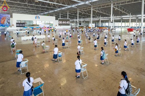 ภาพ No.101157:พิธีสอบธรรมสนามหลวง ธรรมศึกษาชั้นตรี-โท-เอก วันที่ 7 ธันวาคม พ.ศ. 2566 ณ วัดพระธรรมกาย จ.ปทุมธานี