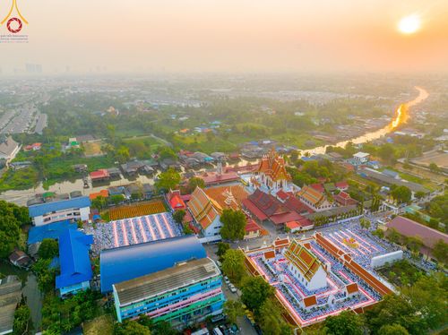 ภาพ No.116001:พิธีตักบาตรพระธรรมยาตรา ณ อนุสรณ์สถานลำดับที่ 4 สถานที่เกิดด้วยกายธรรม วัดโบสถ์(บน) จ.นนทบุรี วันที่ 21 มกราคม พ.ศ. 2567