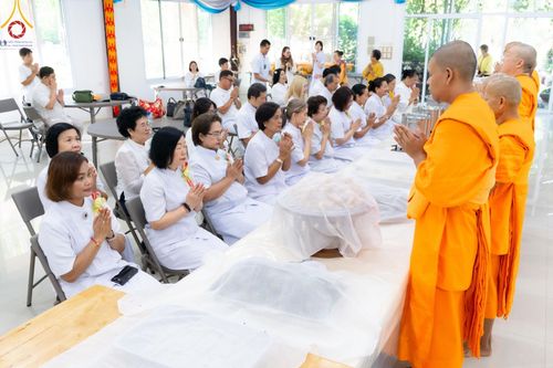 ภาพ No.142389:พิธีทอดผ้าป่า เพื่อสมทบทุนสร้างมหาวิหาร วันเสาร์ ที่ 22 มิถุนายน พ.ศ. 2567 ณ ศูนย์ปฏิบัติธรรมแก้วภูเรือ อ.ภูเรือ จ.เลย