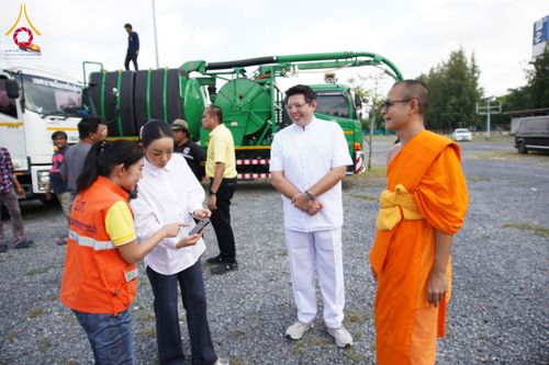 ภาพ No.159620:ฟื้นฟูเชียงราย! ปทุมธานีส่งเครื่องจักรกลสาธารณภัยลงพื้นที่อุทกภัยเร่งช่วยเหลือประชาชน วันที่ 29 กันยายน พ.ศ. 2567 ณ ลานจอดรถ P2 วัดพระธรรมกาย อ.คลองหลวง จ.ปทุมธานี