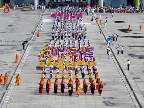 ภาพ No.232763:วันอาทิตย์ที่ 6 กรกฏาคม พ.ศ. 2568 พิธีสวดธัมมจักกัปปวัตตนสูตร เมียนมา ครั้งที่ 8 ณ มหาธรรมกายเจดีย์ วัดพระธรรมกาย