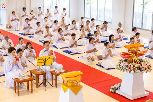 ภาพ No.268468:วันพฤหัสบดีที่ 23 ตุลาคม พ.ศ. 2568 พิธีทอดกฐินเพื่อสร้างกุฏิสงฆ์ ณ ศูนย์ปฏิบัติธรรมนานาชาติสะเดา จ.สงขลา