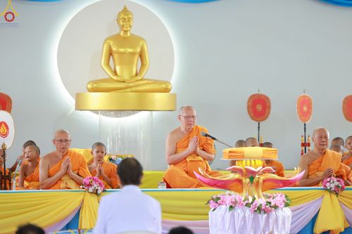 ภาพ No.91878:พิธีทอดกฐินสามัคคีทั่วไทย สร้างกำแพงแก้ว ดูแลสามเณรน้อยเตรียมบาลีนาคหลวงประโยค 9 ณ ศูนย์เบญจธรรม เขตดอนเมือง จ.กรุงเทพมหานคร วันศุกร์ที่ 3 พฤศจิกายน พ.ศ.2566