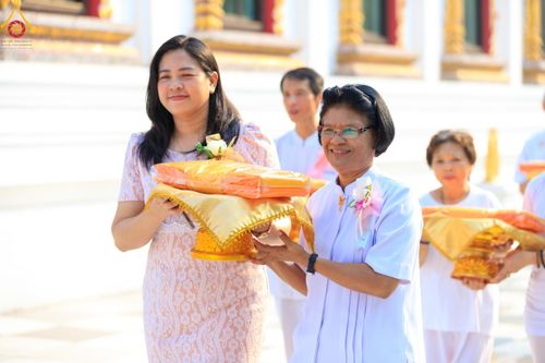 ภาพ No.117561:พิธีทอดผ้าป่าทำนุบำรุงศาสนสถาน ณ วัดบางไผ่นารถ ต.บางไทรป่า อ.บางเลน จ.นครปฐม วันที่ 23 มกราคม พ.ศ. 2567