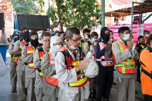 ภาพ No.114855:V.14 ดีเด่น การเตรียมงาน เก็บงาน การรับบุญของเจ้าหน้าที่หน่วยงานต่างๆ เพื่อโครงการธรรมยาตรา ปีที่ 12 ระหว่างวันที่ 2 - 31 มกราคม พ.ศ. 2567