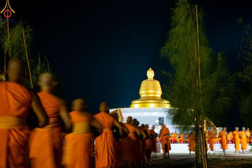 ภาพ No.118427:พิธีตักบาตรพระธรรมยาตรา ปีที่ 12 ณ อนุสรณ์สถานลำดับที่ 5 สถานที่เผยแผ่วิชชาธรรมกายครั้งแรก อนุสรณ์สถานบางปลา จ.นครปฐม วันที่ 25 มกราคม พ.ศ. 2567