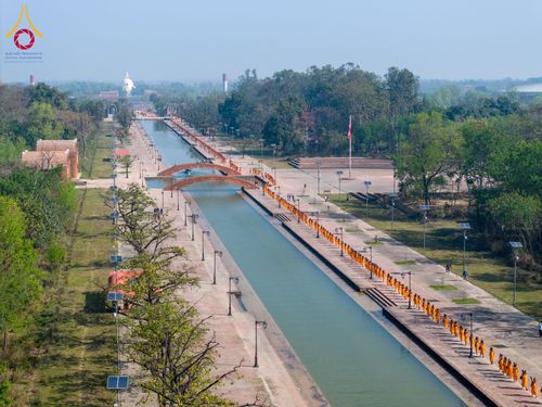 ภาพ No.132125:พิธีต้อนรับ พระ-สามเณร ธรรมยาตรา ในโครงการบรรพชา 1,250 รูป ณ แดนประสูติ สวนลุมพินี ประเทศเนปาล วันที่ 16-17 มีนาคม พ.ศ. 2567