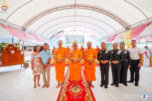 ภาพ No.161022:พิธีถวายมหาสังฆทาน 31 วัด , พิธีบุพเปตพลี , พิธีไถ่ชีวิตโค และ ปล่อยพันธ์ุปลาจำนวน 50,000 ชีวิต ณ ศูนย์การศึกษาจอมบึง ต.รางบัว อ.จอมบึง จ.ราชบุรี วันที่ 28 กันยายน พ.ศ. 2567