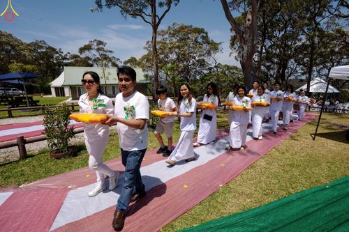 ภาพ No.99528:งานบุญพิธีทอดกฐินสามัคคี มหากาลทาน วัดพระธรรมกายซิดนีย์ เพื่อขยายอาคารปฏิบัติธรรม คุณยายอาจารย์มหารัตนอุบาสิกาจันทร์ ขนนกยูง วันที่ 12 พฤศจิกายน พ.ศ. 2566