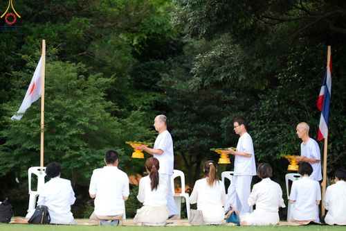 ภาพ No.147388:พิธีตัดปอยผม ขอขมา มอบบาตร ผ้าไตร โครงการปฐมอุปสมบท สมโภชอุโบสถ บูชาธรรม 80 ปี หลวงพ่อธัมมชโย ณ วัดพระธรรมกายโทชิหงิ ประเทศญี่ปุ่น วันพฤหัสบดีที่ 8 สิงหาคม พ.ศ. 2567