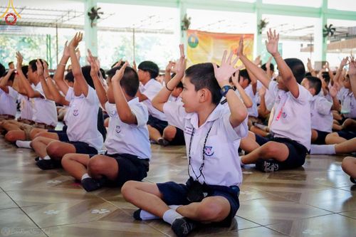 ภาพ No.104761:วันรวมพลังเด็กดี V-star ผู้นำฟื้นฟูศีลธรรมโลก จังหวัดพังงา วันที่ 22 ธันวาคม พ.ศ. 2566 ณ โรงเรียนอนุบาลพังงา