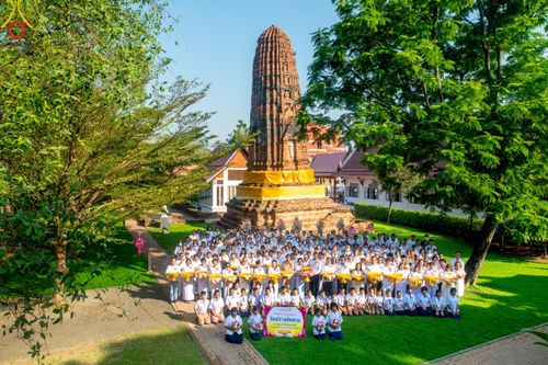 ภาพ No.114692:พิธีทอดผ้าป่าทำนุบำรุงศาสนสถาน ณ วัดปรางค์หลวง ต.บางม่วง อ.บางใหญ่ จ.นนทบุรี วันที่ 18 มกราคม พ.ศ. 2567