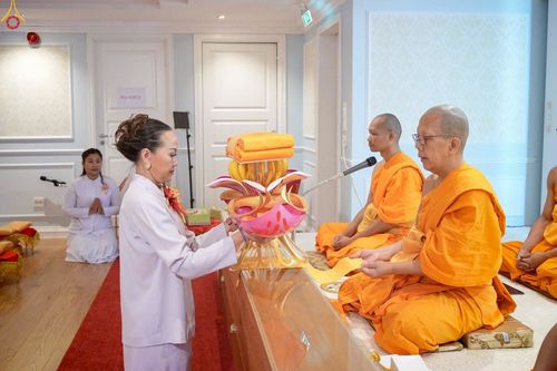 ภาพ No.261420:วันอาทิตย์ที่ 19 ตุลาคม พ.ศ. 2568 พิธีทอดกฐินสามัคคี วัดพระธรรมกายเอกเกอร์ซุน เมืองเอกเกอร์ซุน ณ ประเทศนอร์เวย์ 