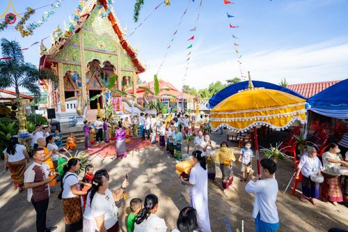 ภาพ No.94806:พิธีทอดกฐินสามัคคีทั่วไทย 5,000 วัด วัดวังทอง อ.ท่าวังผา จ.น่าน วันที่ 12 พฤศจิกายน พ.ศ. 2566