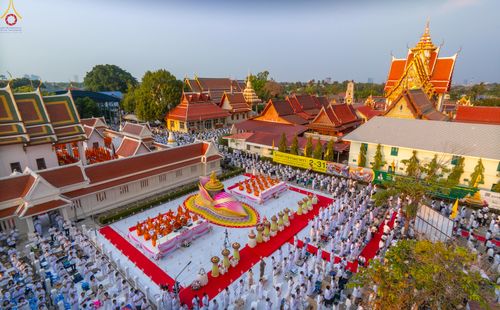 ภาพ No.296852:วันที่ 17 มกราคม พ.ศ. 2569 พิธีจุดประทีปถวายเป็นพุทธบูชา และบูชาธรรมมหาปูชนียาจารย์  ณ วัดโบสถ์บน ต.บางคูเวียง จ.นนทบุรี อนุสรณ์สถานลำดับที่ 4 สถานที่เกิดด้วยกายธรรม ในโครงการธรรมยาตรา กตัญญูบูชา มหาปูชนียาจารย์ พระมงคลเทพมุนี(สด จนฺทสโร) พระผู้ปราบมาร อ