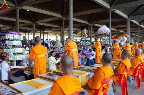 ภาพ No.100075:พิธีทอดผ้าป่า เมียนมาร์ และพิธีสวดธรรมจักร ครั้งที่ 5 ประจำปี พ.ศ. 2566 วันอาทิตย์ที่ 3 ธันวาคม พ.ศ. 2566