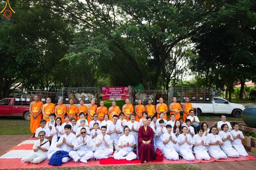 ภาพ No.171379:พิธีทอดกฐินพระนานาชาติเพื่อสร้างทุกสิ่ง  ณ ศูนย์ฝึกอบรมพุทธบุตรนานาชาติ อ.กบินทร์บุรี จ.ปราจีนบุรี วันที่ 27 ตุลาคม พ.ศ. 2567