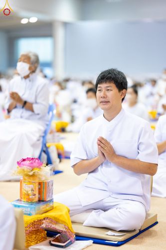 ภาพ No.85804:พิธีถวายคิลานเภสัชและอุปกรณ์การแพทย์ บูชาธรรมเนื่องในวันธรรมชัย วันที่ 19 สิงหาคม พ.ศ. 2566 ณ ห้องแก้วสารพัดนึก วัดพระธรรมกาย