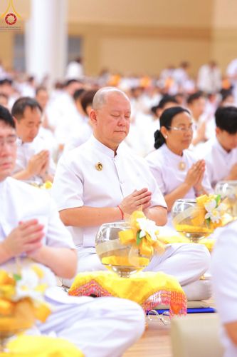 ภาพ No.206925:พิธีถวายโคมมาฆประทีป น้อมถวายเป็นพุทธบูชา แด่คณะพระภิกษุ สามเณร วัดพระธรรมกาย วันอาทิตย์ที่ 9 กุมภาพันธ์ พ.ศ. 2568 ณ ห้องแก้วสารพัดนึก 2 สภาธรรมกายสากล วัดพระธรรมกาย จังหวัดปทุมธานี
