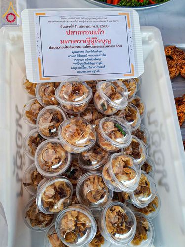 ภาพ No.193629:สาธุชนถวายภัตตาหารเป็นสังฆทาน แด่พระธรรมยาตรา ณ อนุสรณ์สถานคลองบางนางแท่น อ.สามพราน จ.นครปฐม ในโครงการธรรมยาตรา กตัญญูบูชา มหาปูชนียาจารย์ พระมงคลเทพมุนี(สด จนฺทสโร) พระผู้ปราบมาร อนุสรณ์สถาน 7 แห่ง ปีที่ 13 วันที่ 11 มกราคม พ.ศ. 2568