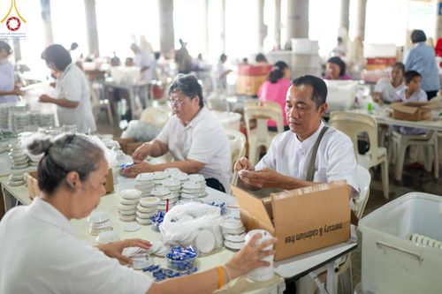 ภาพ No.60865:V.37 ยิ่งกว่าดี เพื่อ 80 ปีของพ่อ ภาพการเตรียมงานของหน่วยงานต่างๆ เพื่อพิธีฉลองอายุวัฒนมงคล 80 ปี หลวงพ่อธัมมชโย และรับถวายมหาสังฆทาน 10,000 กว่าวัดทั่วประเทศ ในวันคุ้มครองโลก วันจันทร์ที่ 22 เมษายน พ.ศ. 2567